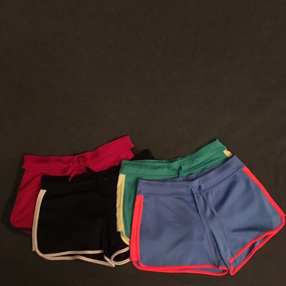 Set of 4 (size M) Ladies Athletic Shorts